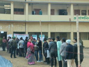 শান্তিপূর্ণ ও উৎসবমুখর পরিবেশে দ্বাদশ জাতীয় সংসদ নির্বাচনে ভোট গ্রহণ শুরু
