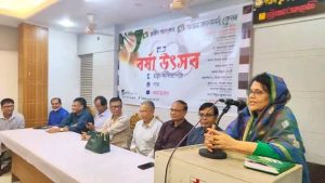 কবিতা গান কথামালায় স্বাধীন এর বর্ষা উৎসব সম্পন্ন